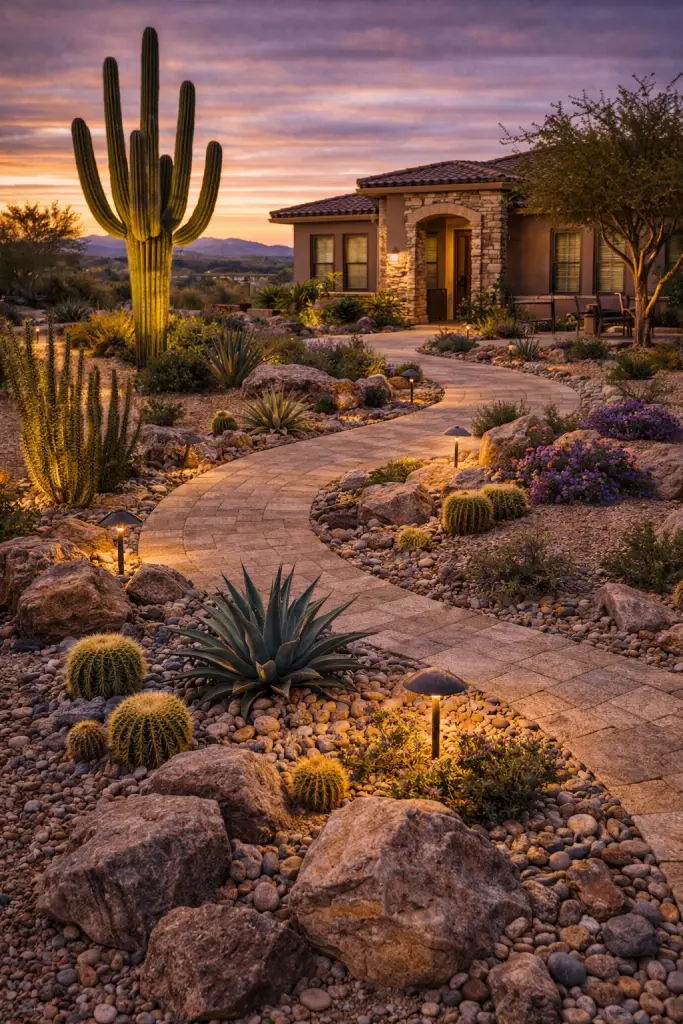 Desert Landscaping by Bless Tierra Hardscaping