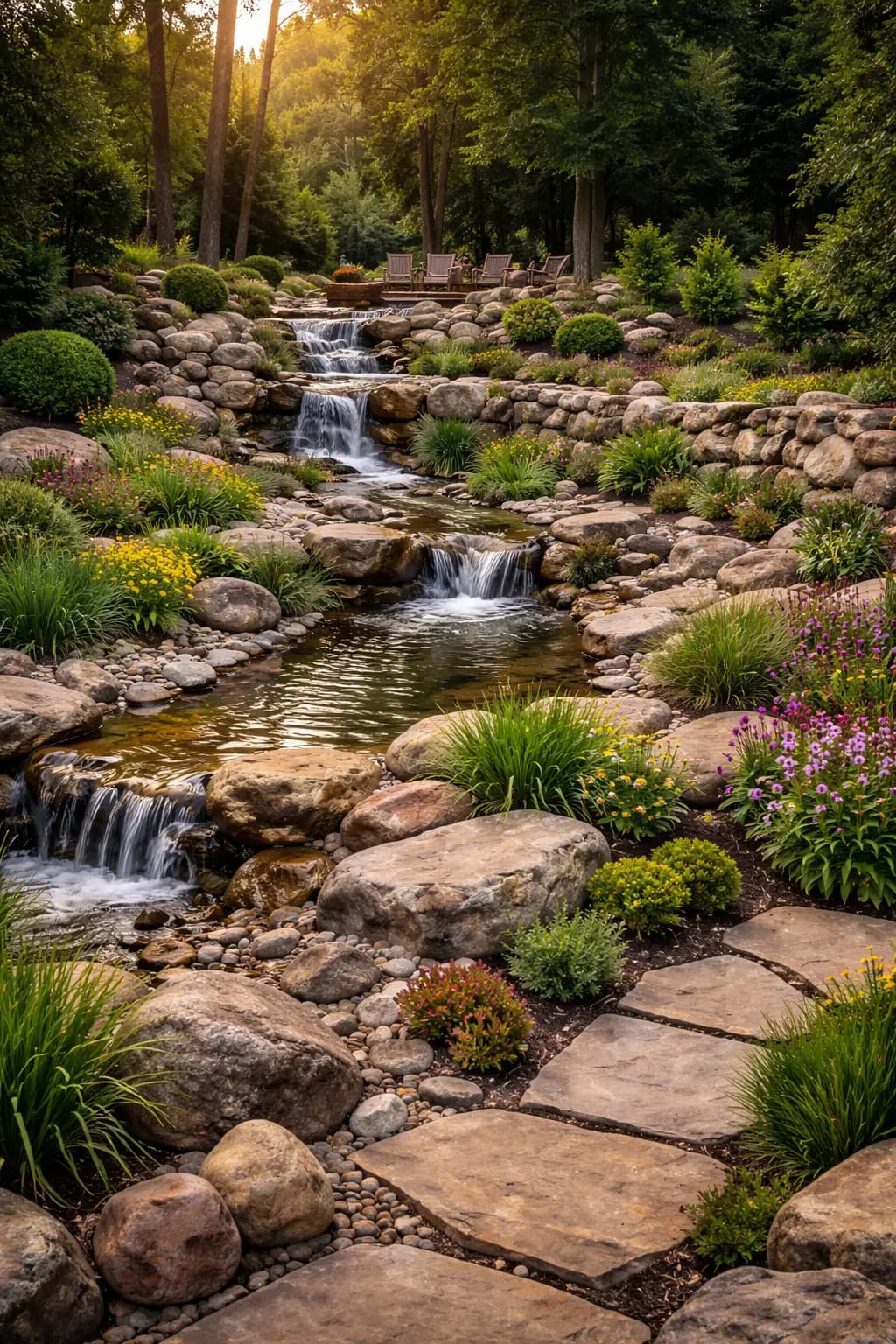 Stone & Rock Landscaping by Bless Tierra Hardscaping